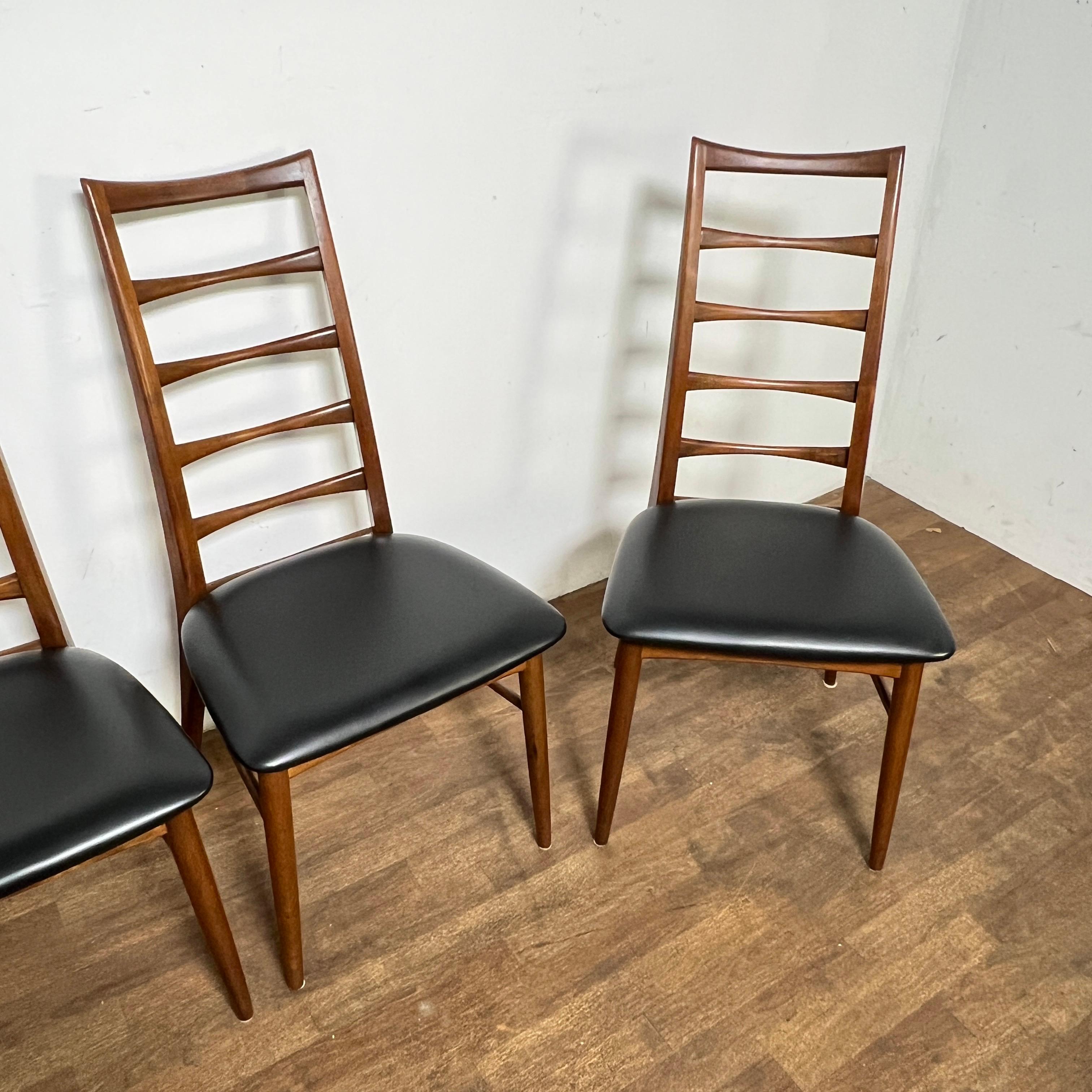 Set of Nine Danish Teak 