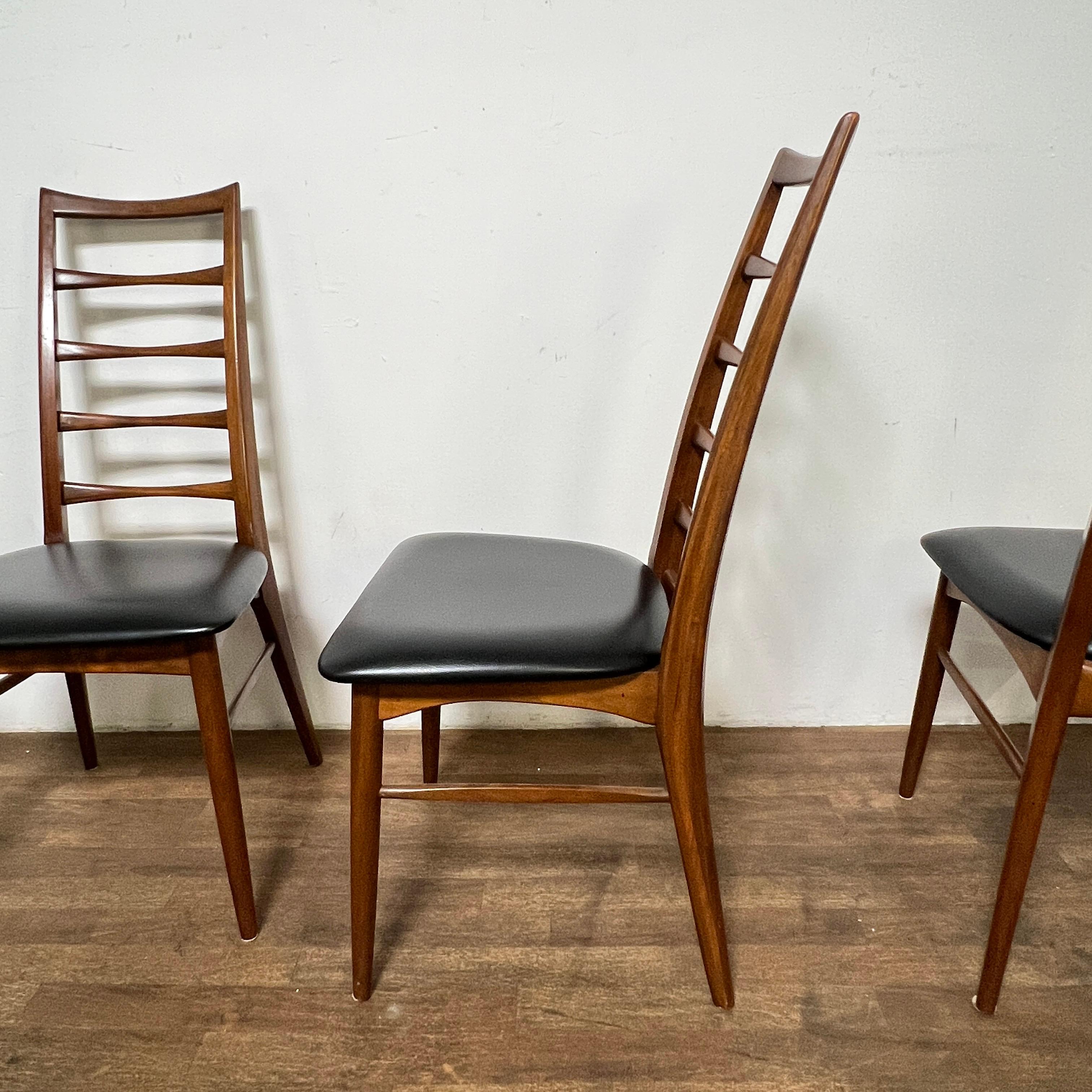 Set of Nine Danish Teak 