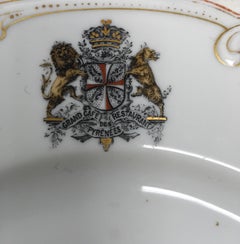 Set of Nine French Limoges Restaurant Dinner Plates