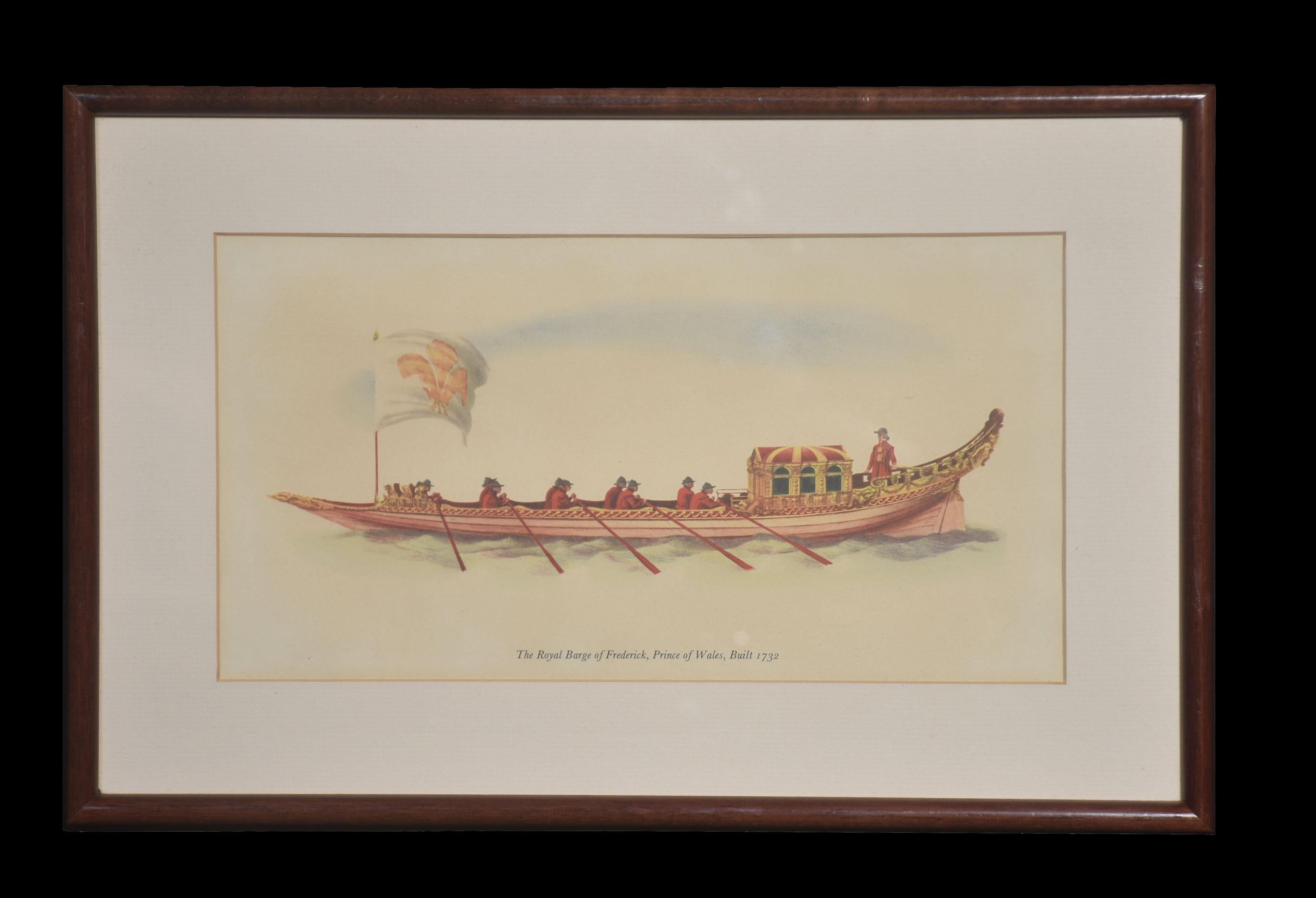 Set of nine Livery Company Barges For Sale 2