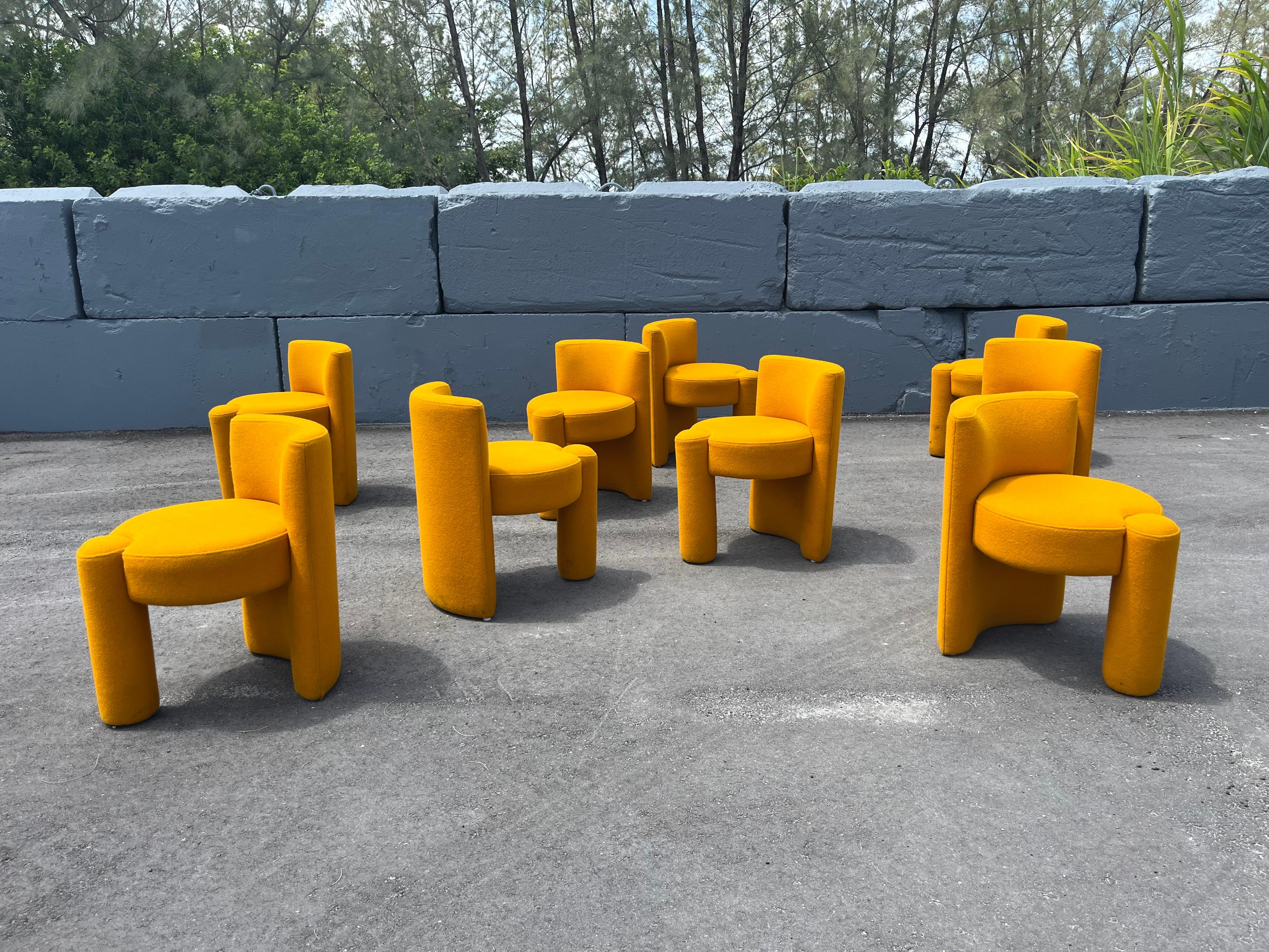Set of Nine Modern Designer Chairs, 16