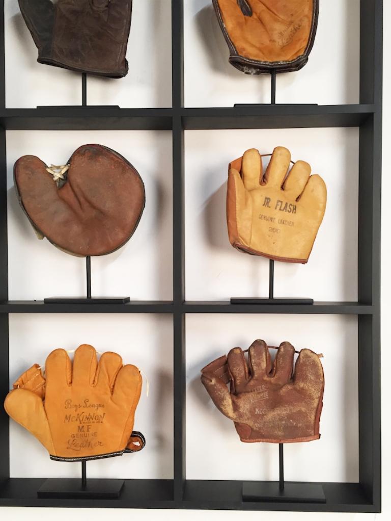 baseball glove shadow box