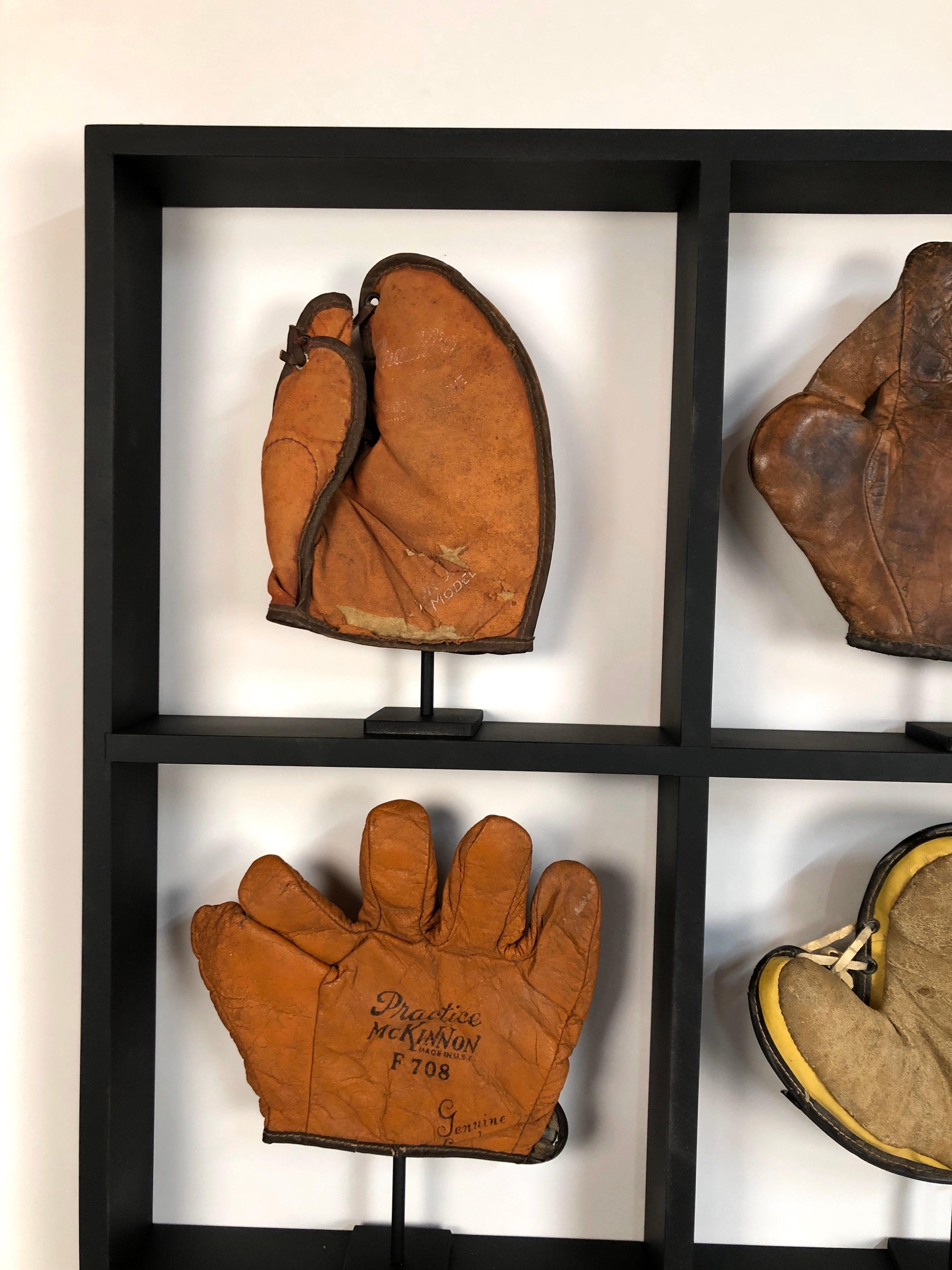 shadow box for baseball glove