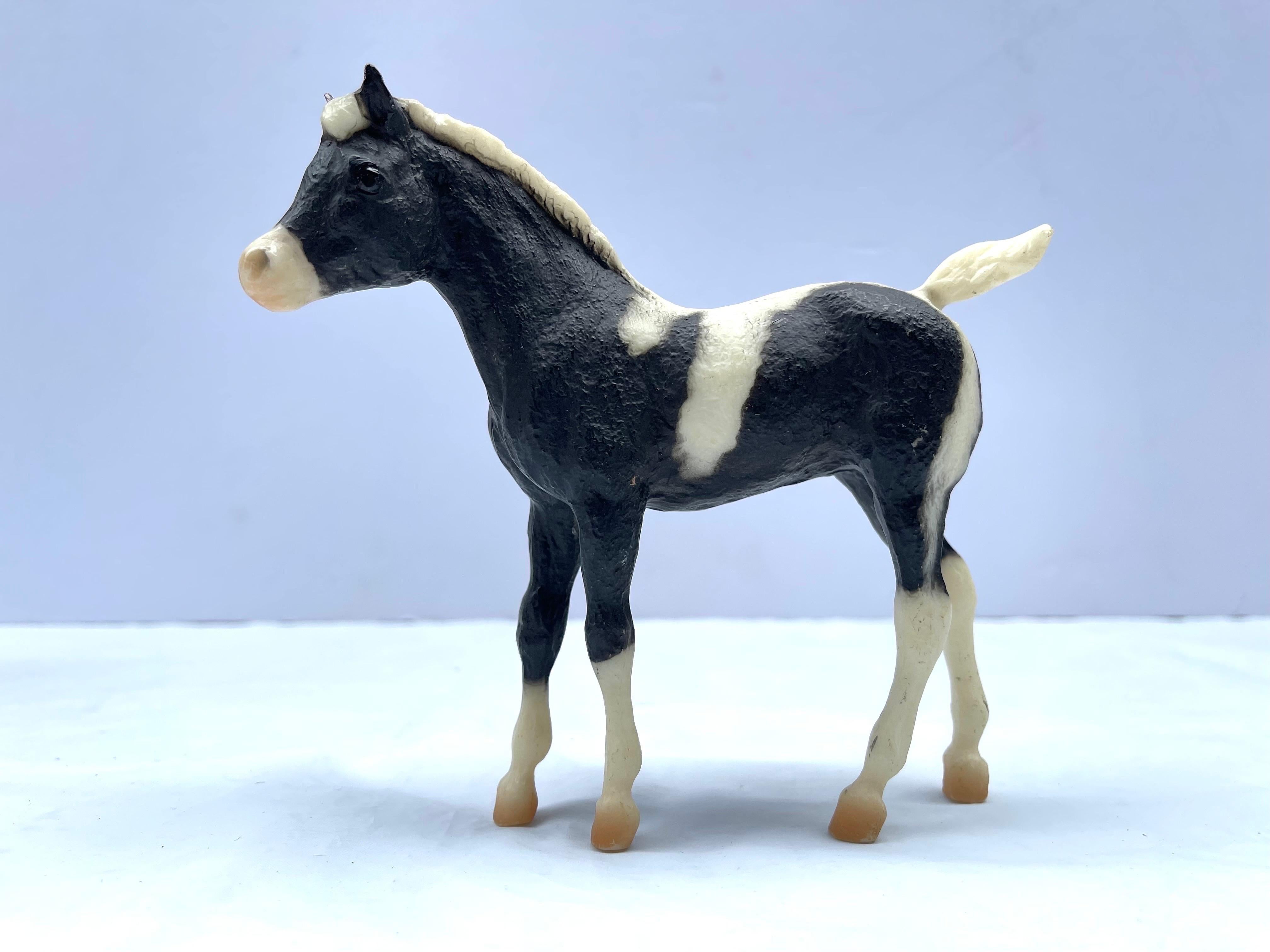 Set of Nine Small Breyer Style Horses (Box 6) For Sale 9