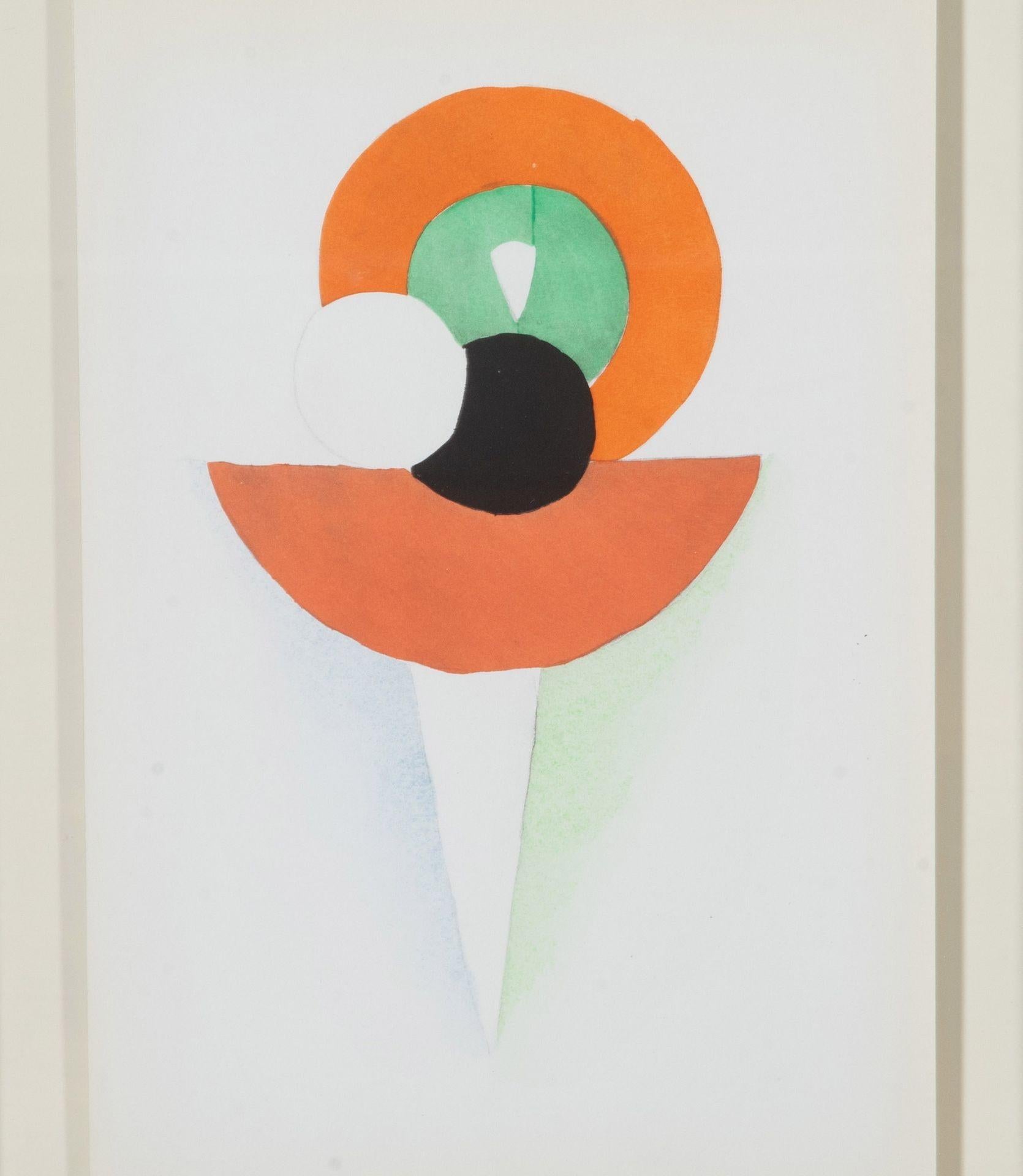 French Set of Nine Sonia Delaunay Design Prints