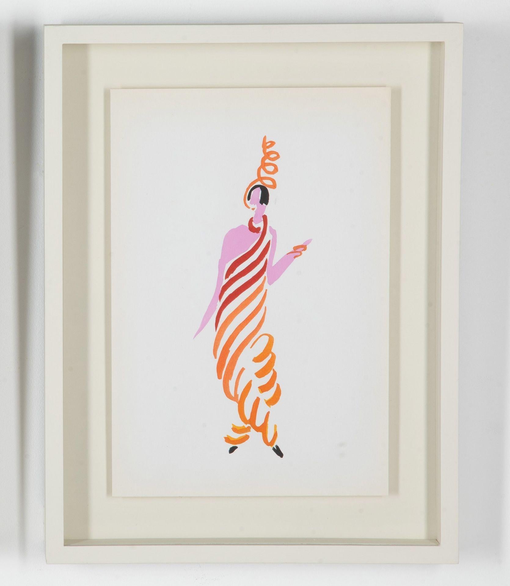 Paper Set of Nine Sonia Delaunay Design Prints