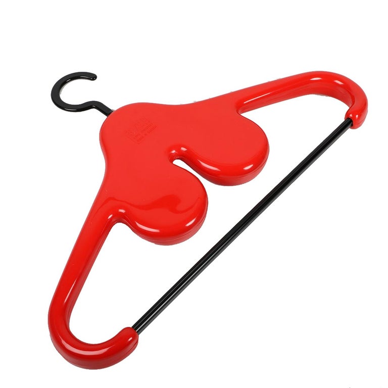 Set of Nine Unused Swedish Pop Modern Coat Hangers For Sale at 1stDibs