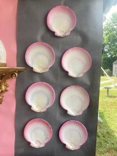 Set von neun Wedgwood-Nautilus-Perlmutttellern