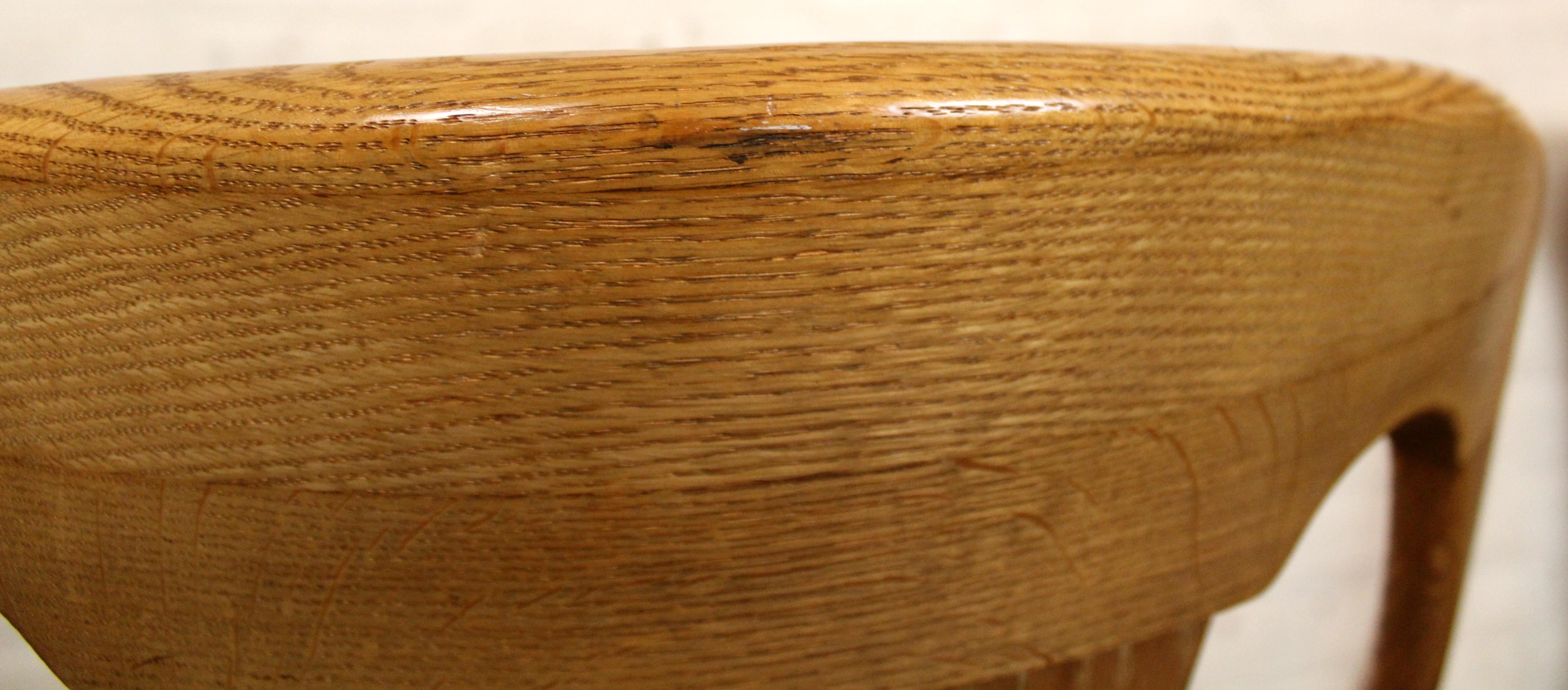 Conjunto de sillas de roble de Jack Van der Molen para Jamestown Lounge Co. en venta 2