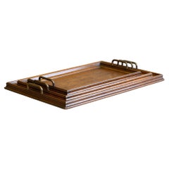 Juego de bandejas de roble