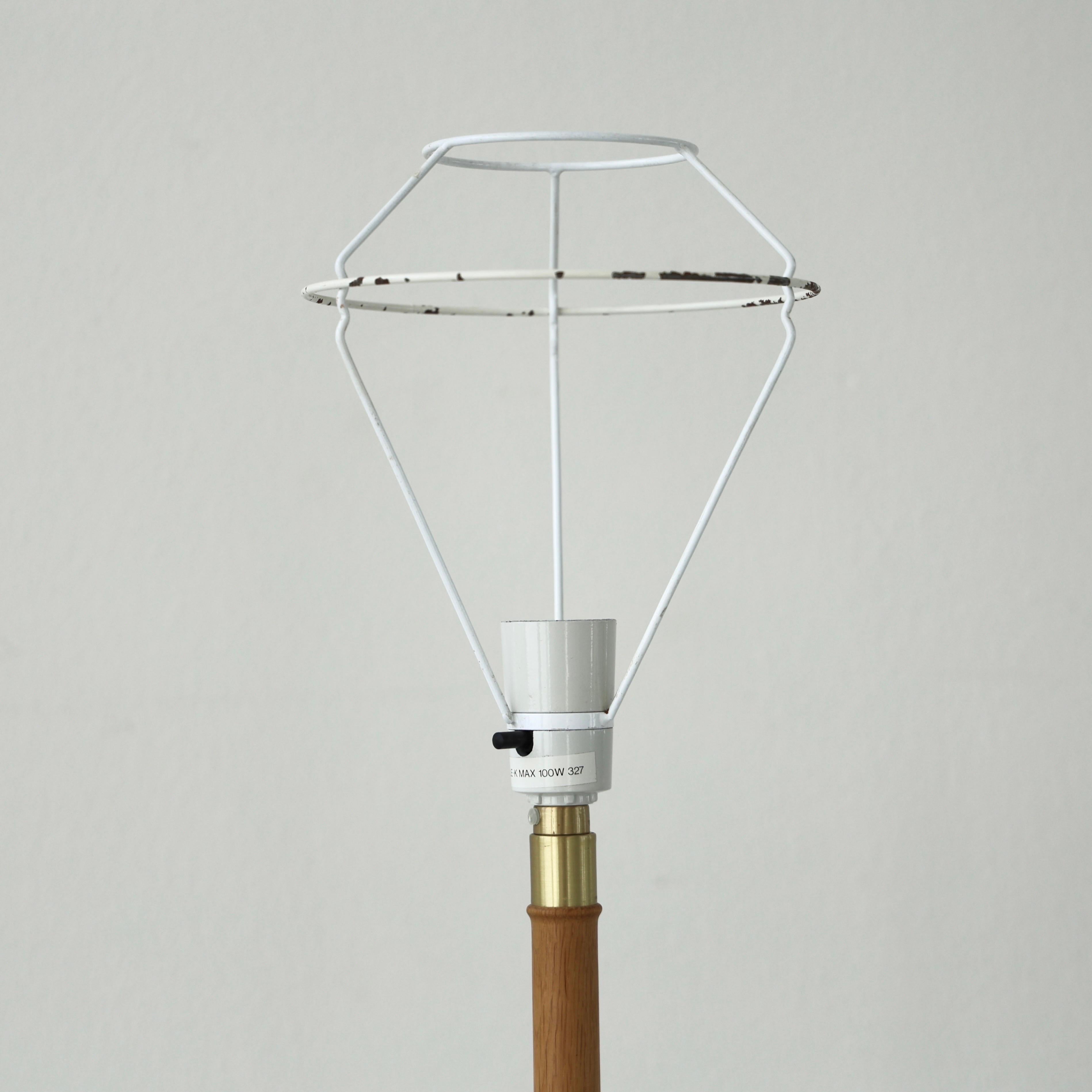 Ensemble de lampadaires en Oak Wood par Esben Klint pour Le Klint, années 1970, Danemark en vente 3