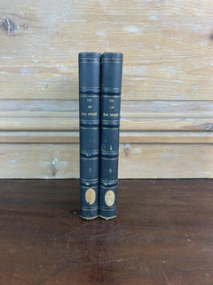 Set of Old Books from 19th Century
