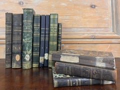 Set of Old Books from 19th Century