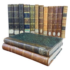 Ensemble de livres reliés anciens  France du XIXe siècle