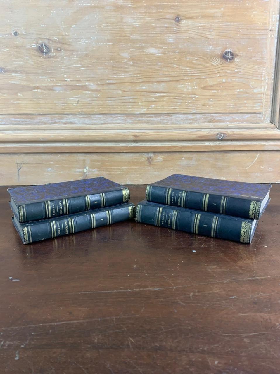 Set of Old Bound Books Dating from the 19th Century France In Good Condition For Sale In Beuzevillette, FR