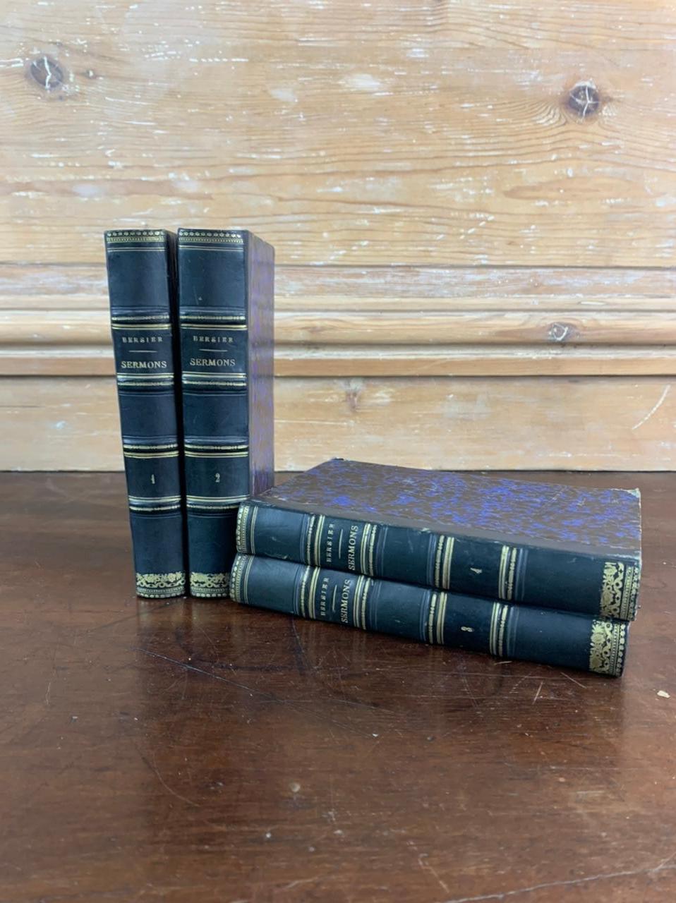 Late 19th Century Set of Old Bound Books Dating from the 19th Century France For Sale