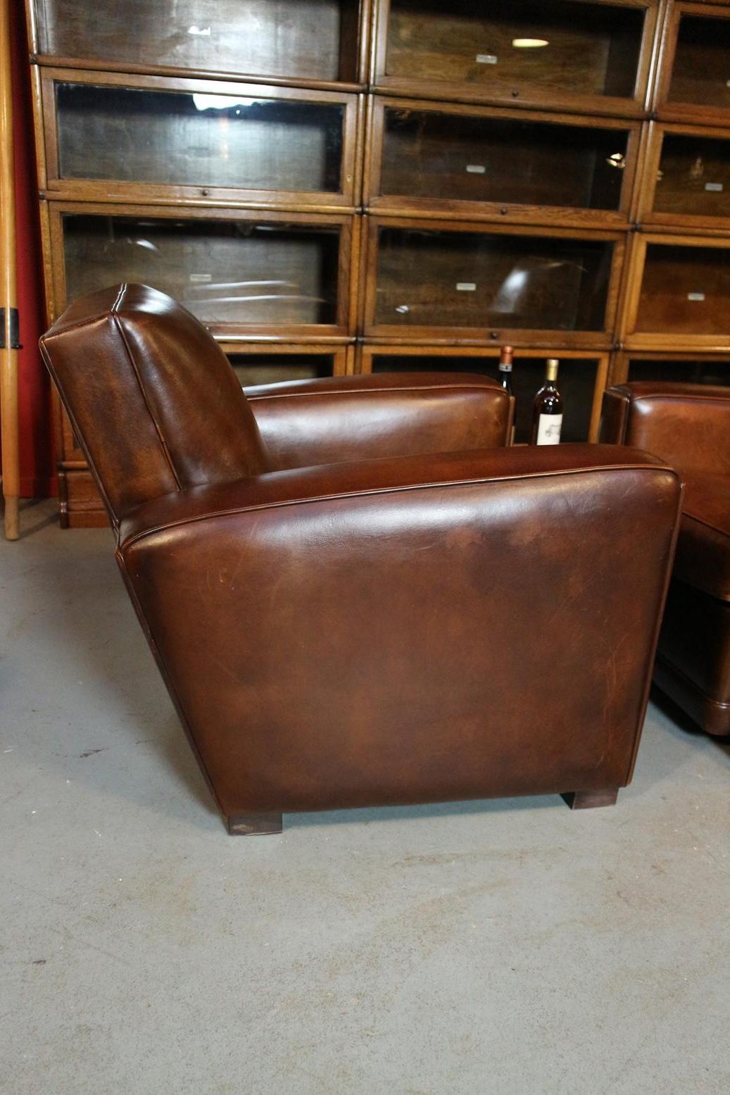 Mid-20th Century Set of Old Club Chairs