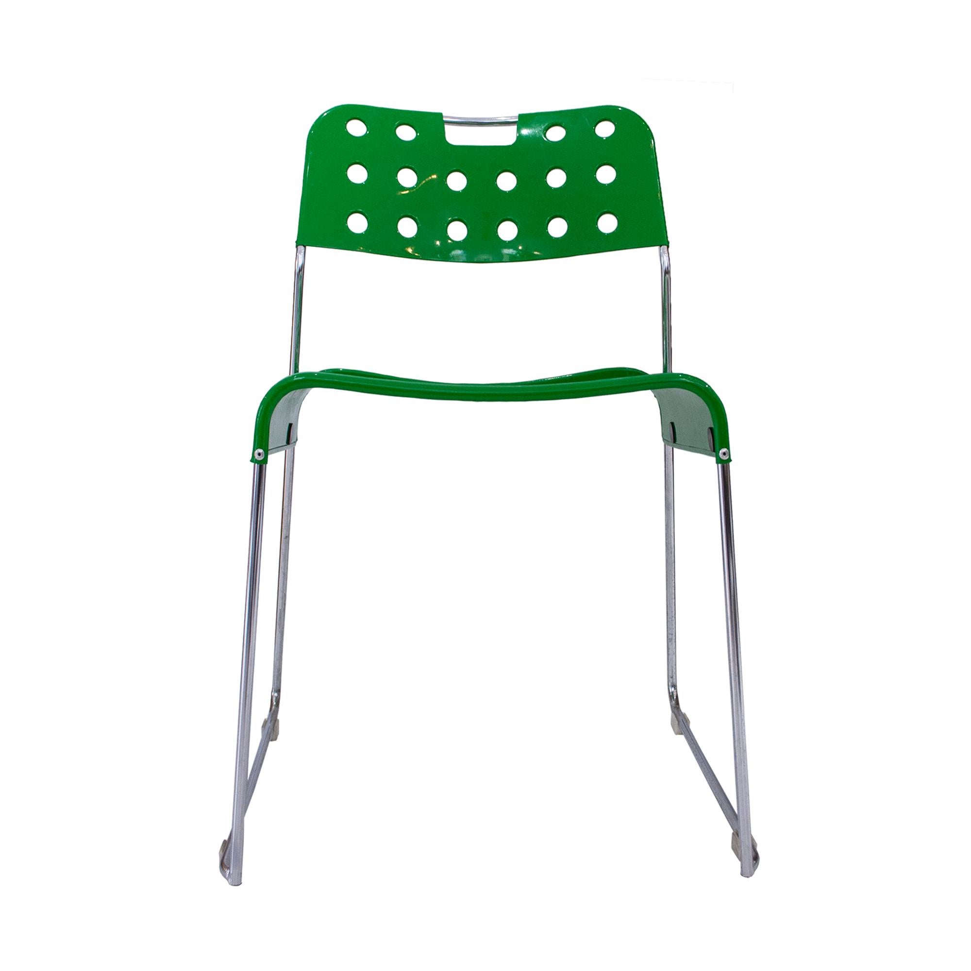 Italian Set of Omkstak Chair by Rodney Kinsman for Bieffeplast, 1970, Italy
