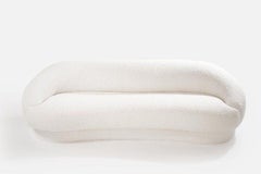 Ensemble de canapés organiques par Directional en bouclé Teddy, C.C. 1970