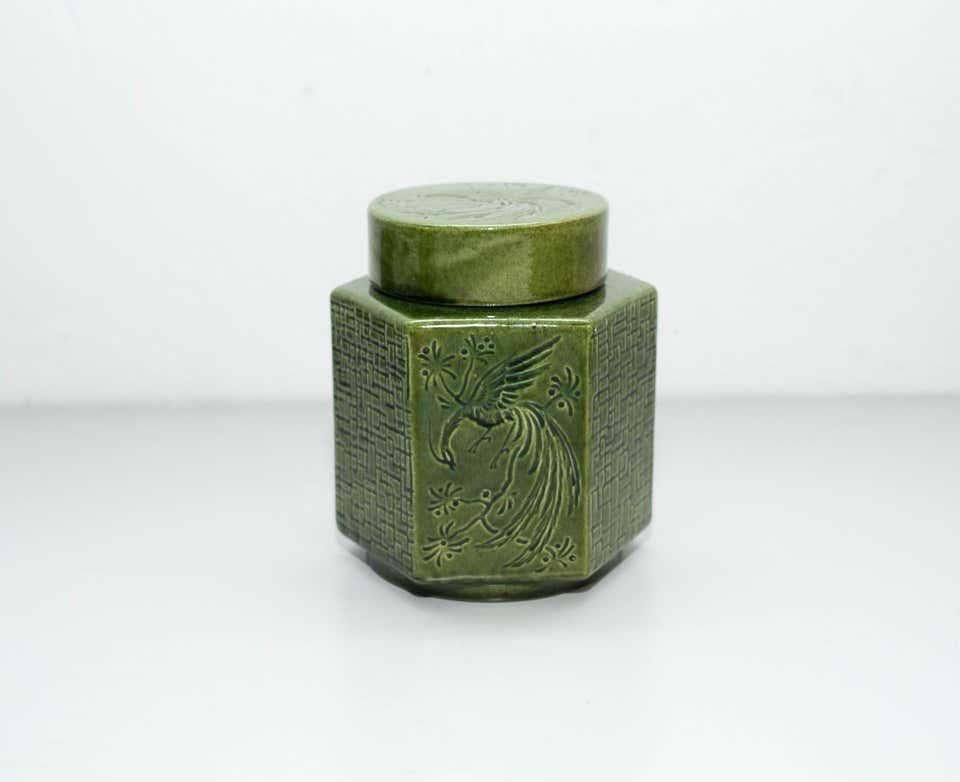 Milieu du XXe siècle Ensemble de vases en céramique orientale, vers 1960 en vente