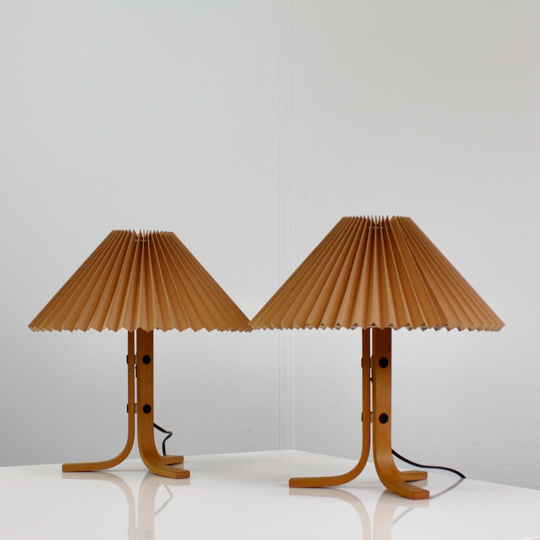 Set of Original Caprani Desk Lamps, 1970s, Denmark In Good Condition In Værløse, DK