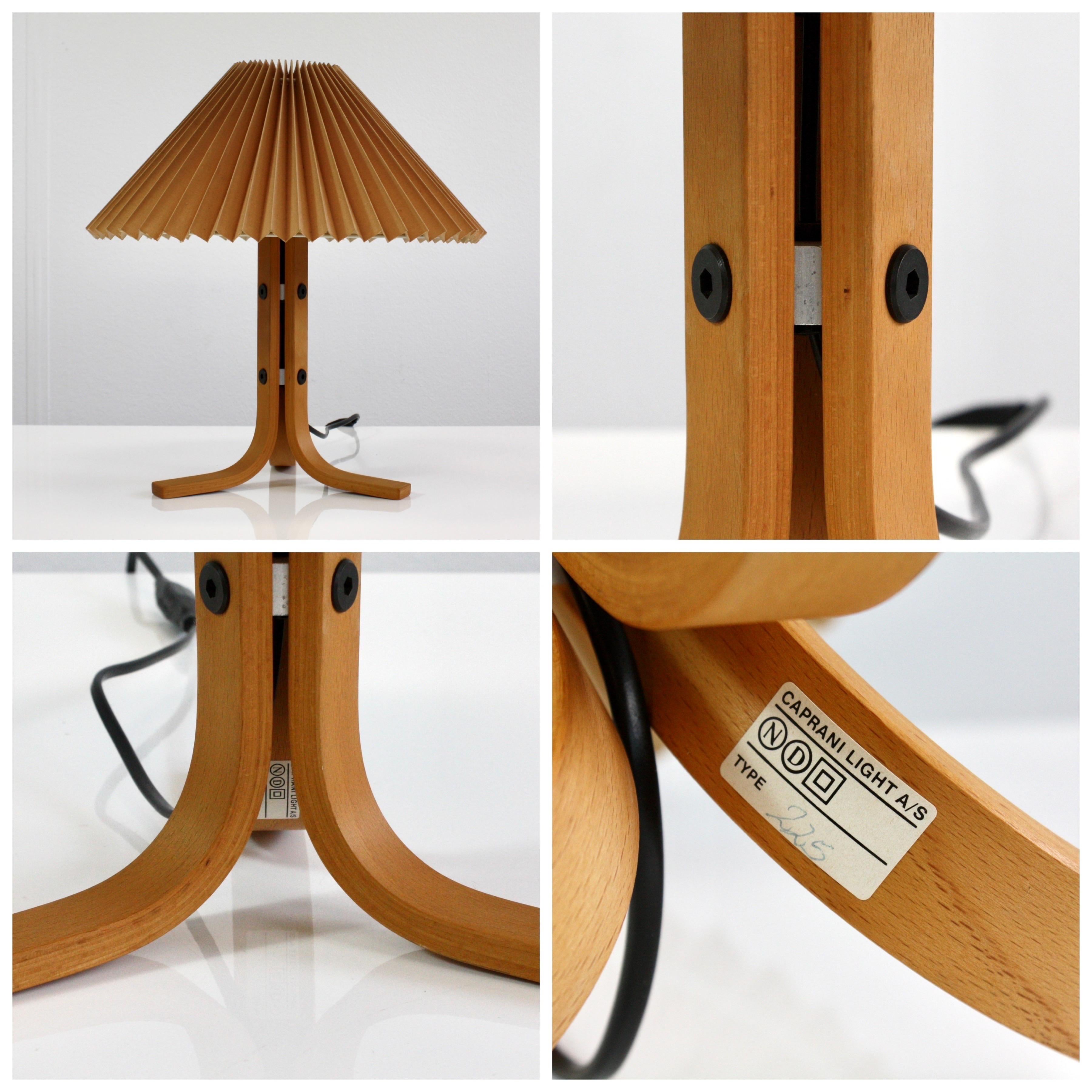 Set of Original Caprani Desk Lamps, 1970s, Denmark 2
