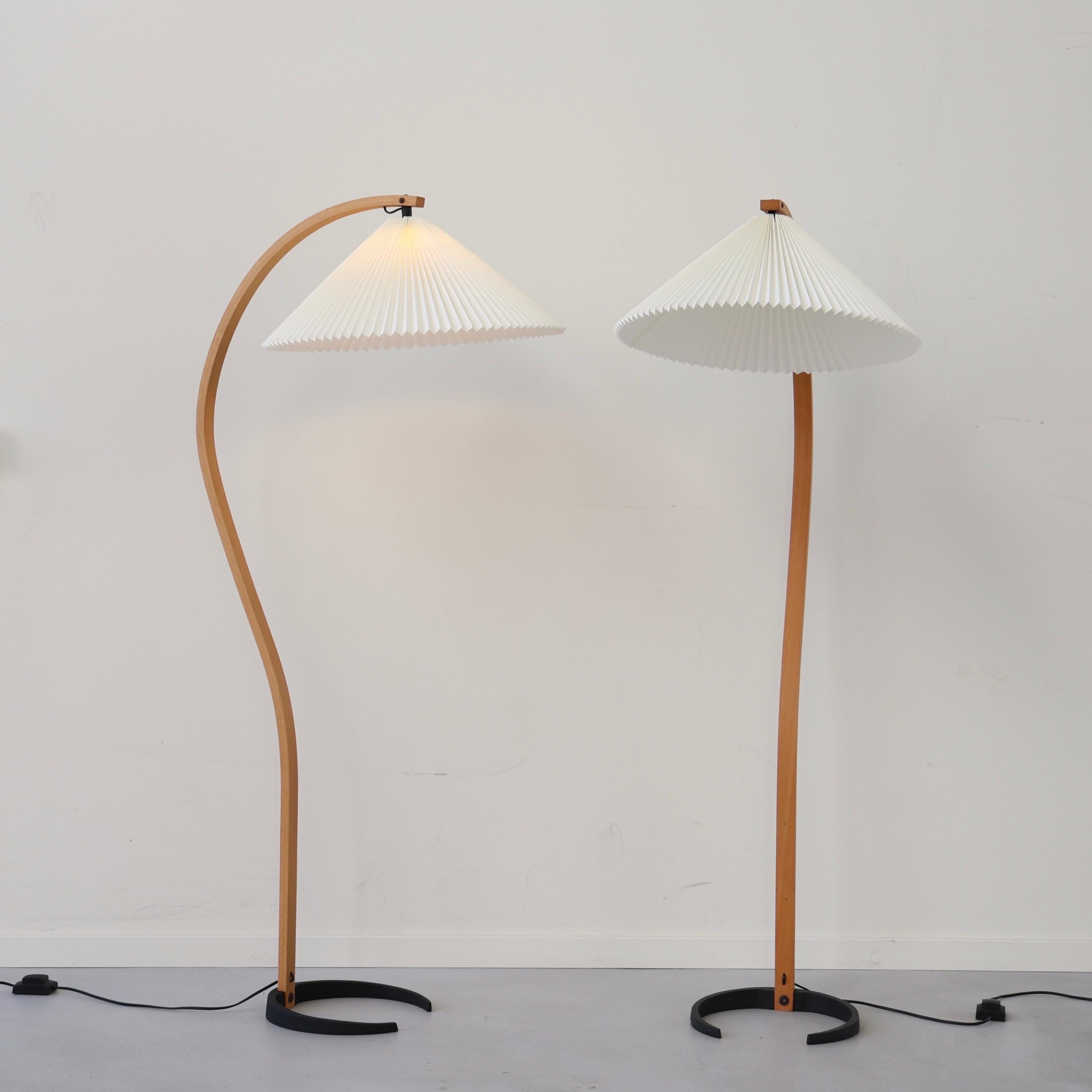 Scandinavian Modern Set of Original Danish Caprani Floor Lamps, 1970s, Denmark For Sale