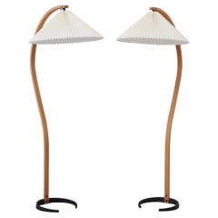 Set of Original Danish Caprani Floor Lamps, 1970s, Denmark