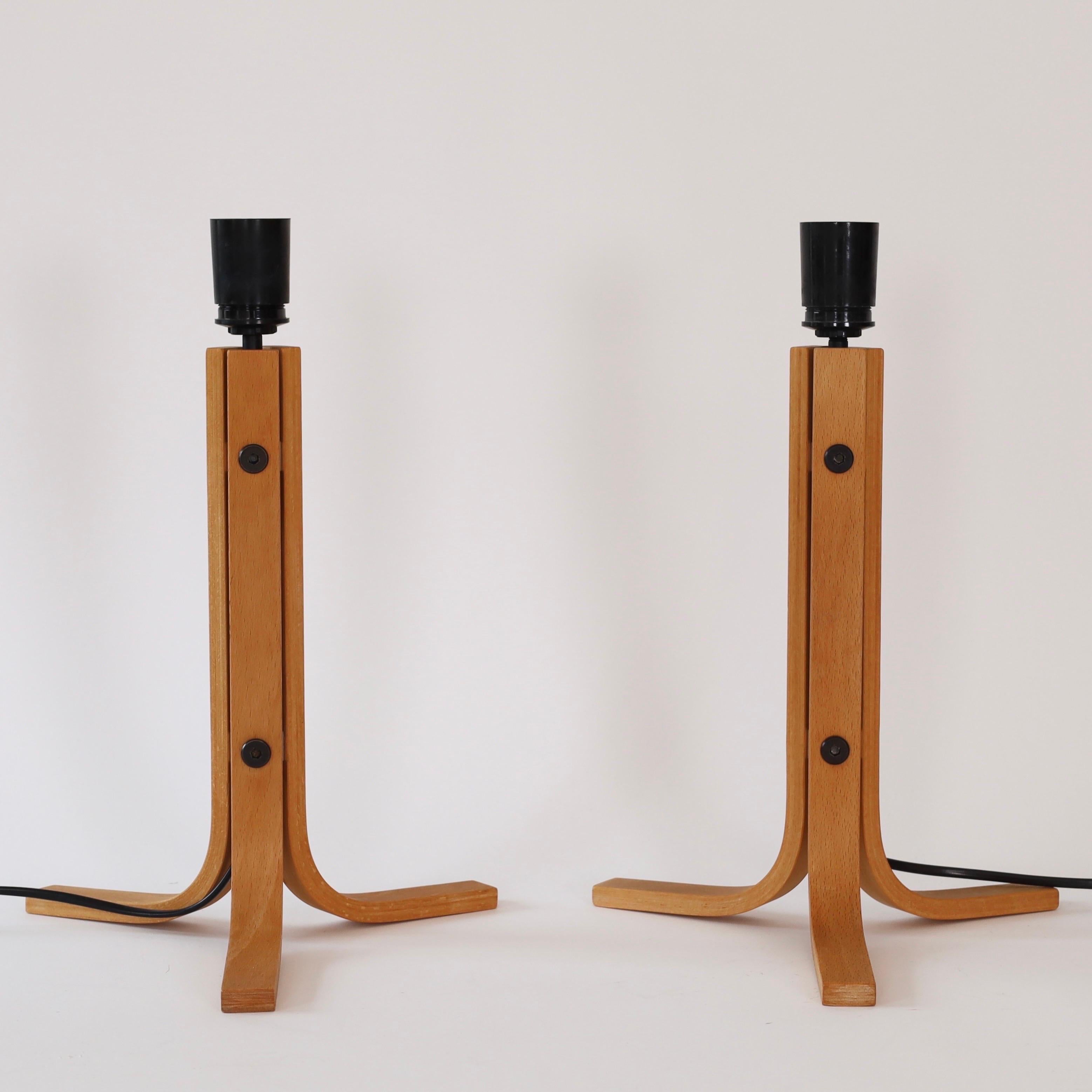 Set of Original Danish Caprani Tripod Desk Lamps, 1970s, Denmark 5