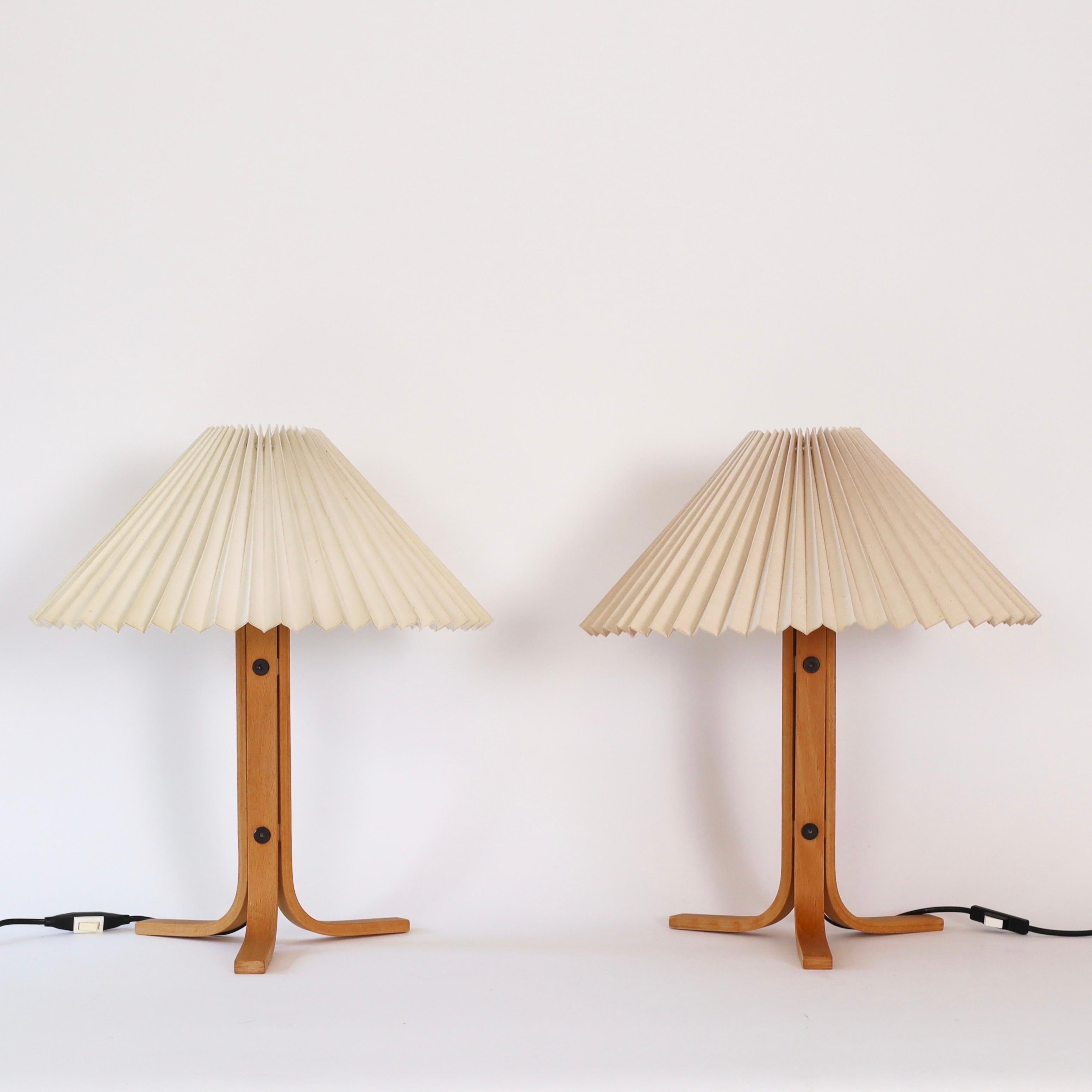 Set of Original Danish Caprani Tripod Desk Lamps, 1970s, Denmark 3