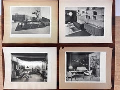 Sammlung von Originalfotos von Innenräumen, skandinavische Möbel/Sessel – Dänemark