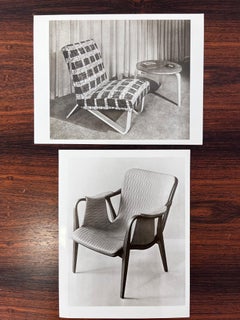 Set of Original Photos of Interior, scandinavian furniture/armchairs - Sweden