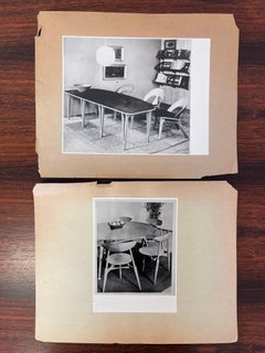 Sammlung von Originalfotos von Innenräumen, skandinavische Möbel/Sessel – Schweden