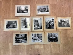 Set of Original Photos of Interior, scandinavian furniture/armchairs - Sweden