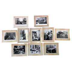 Set of Original Photos of Interior, scandinavian furniture/armchairs - Sweden