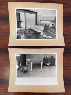 Set of Original Photos of Tecno Milano furniture - 1950 / Italy
