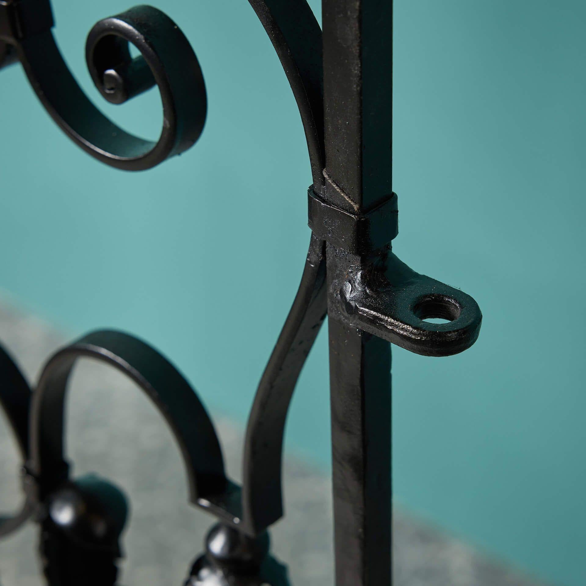 20th Century Set of Ornate French Reclaimed Pedestrian Gates For Sale