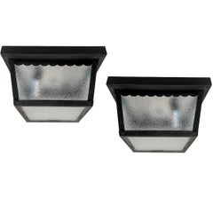 Set of Outdoor Flush Mounted Lights, Sold Individually