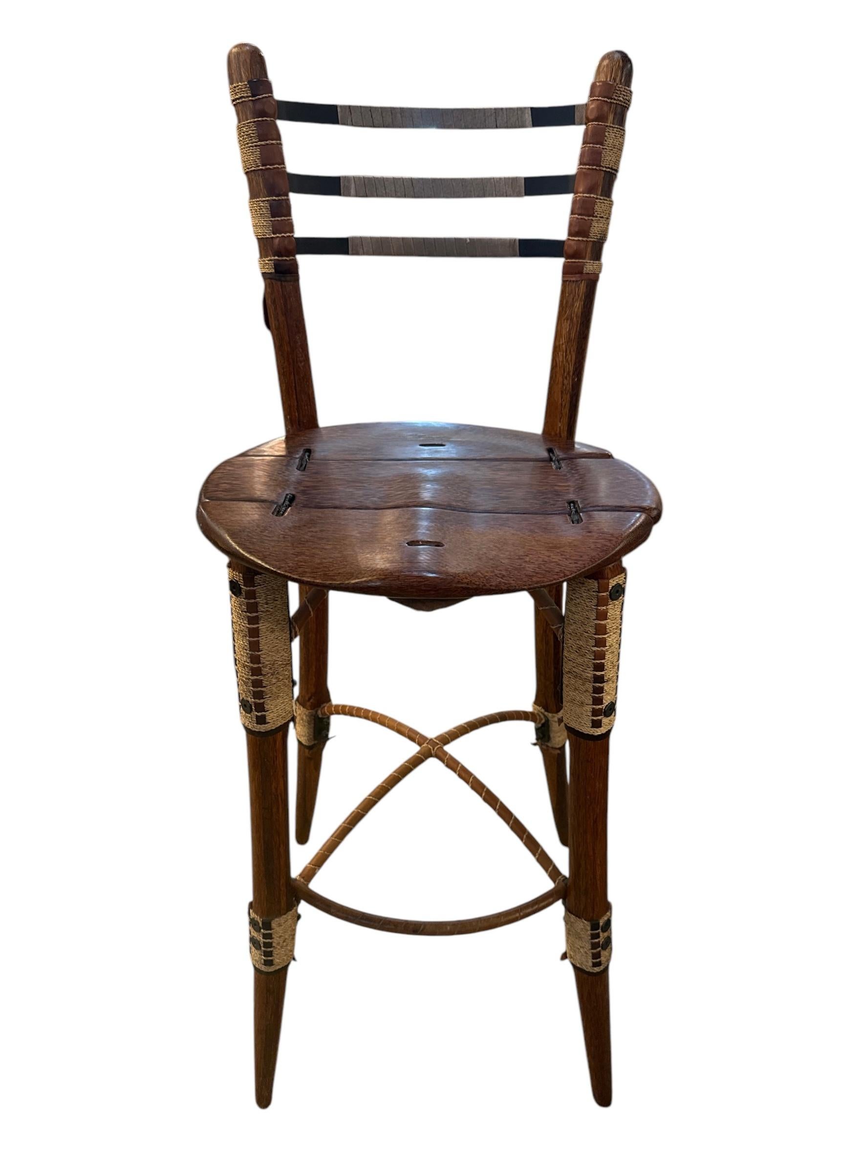 Ensemble de tabourets de bar/de salle à manger avec chaises Pacific Green en vente 2