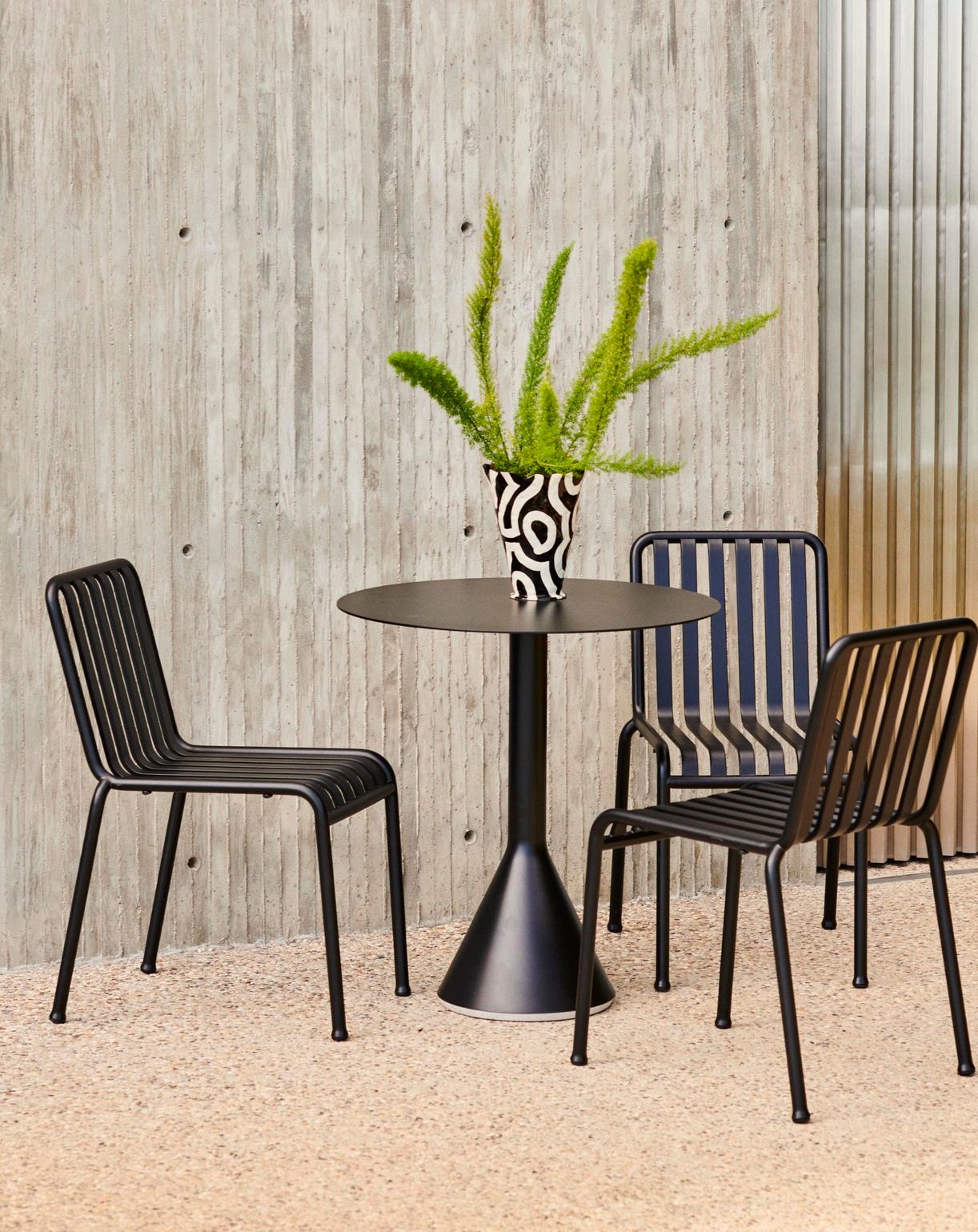 Ensemble de tables et chaises Palissade, anthracite de Ronan/Erwan Bouroullec pour Hay Neuf - En vente à Dubai, AE