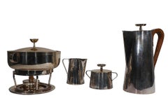 Set di piatti da portata Parzinger Design for Silversmiths Mueck-Cary, anni '50/'60 circa