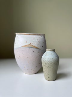 Pastel Glazed Nordic Modern Ceramic Vases, 2000s