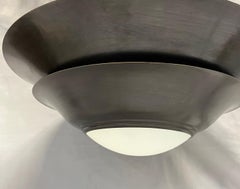 Set of Patinated Bronze Art Deco Light Fixtures, Sold Individually
