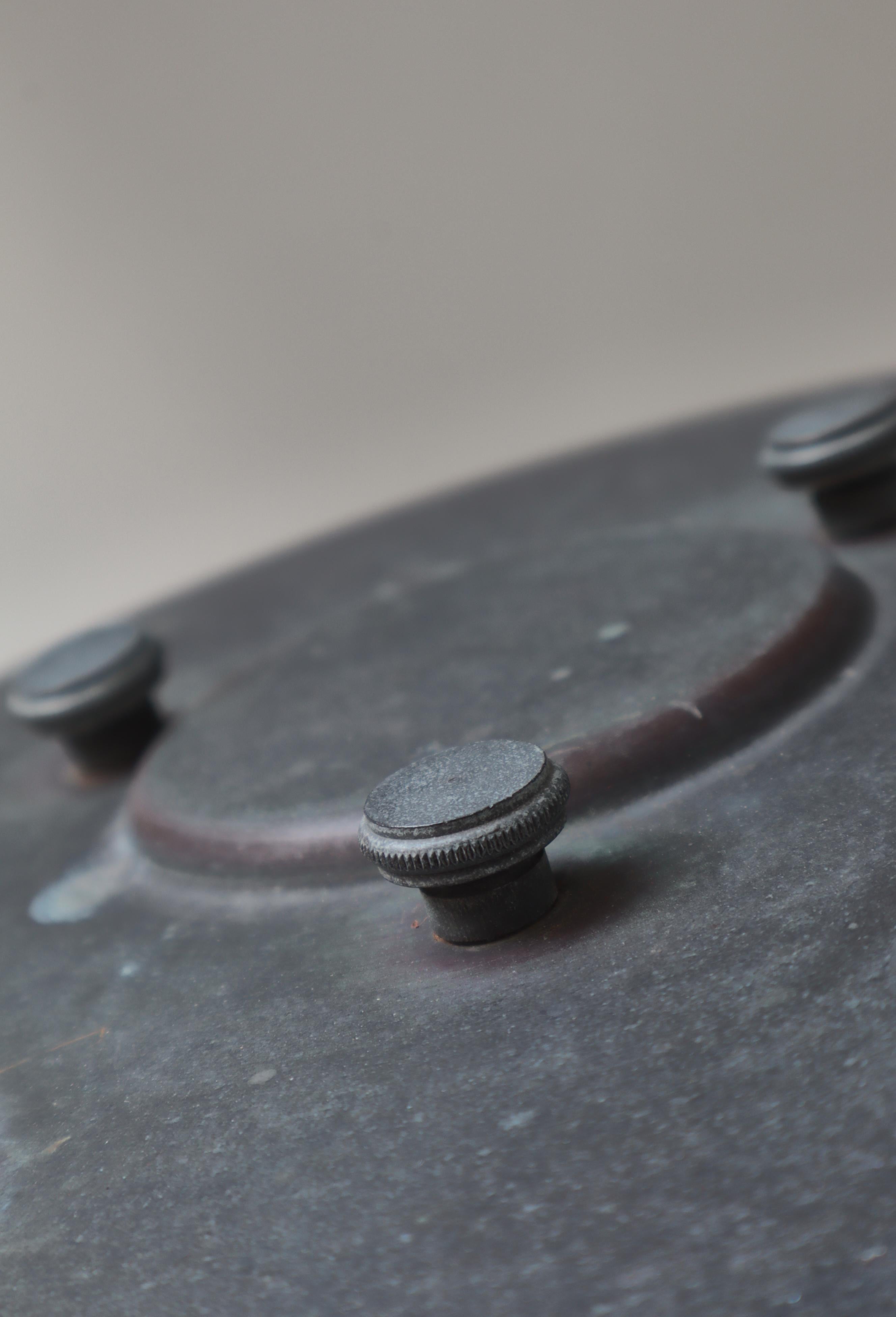 Set of Patinated Copper Outdoor PH-lamps, Poul Henningesen, Louis Poulsen, 1970s For Sale 8
