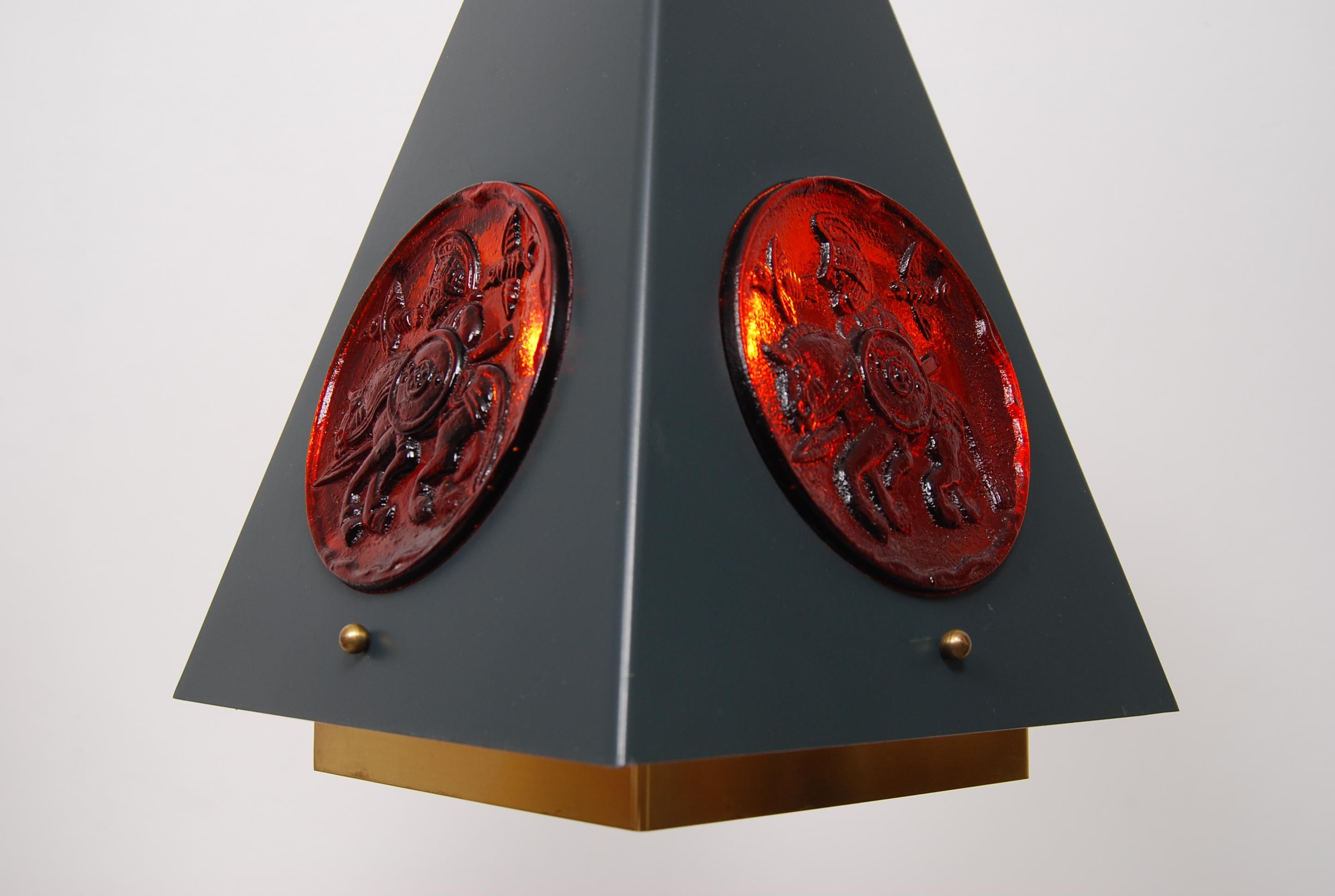 Suédois Lampes suspendues par Erik Höglund & Einar Bäckström Suède, 1960s  en vente