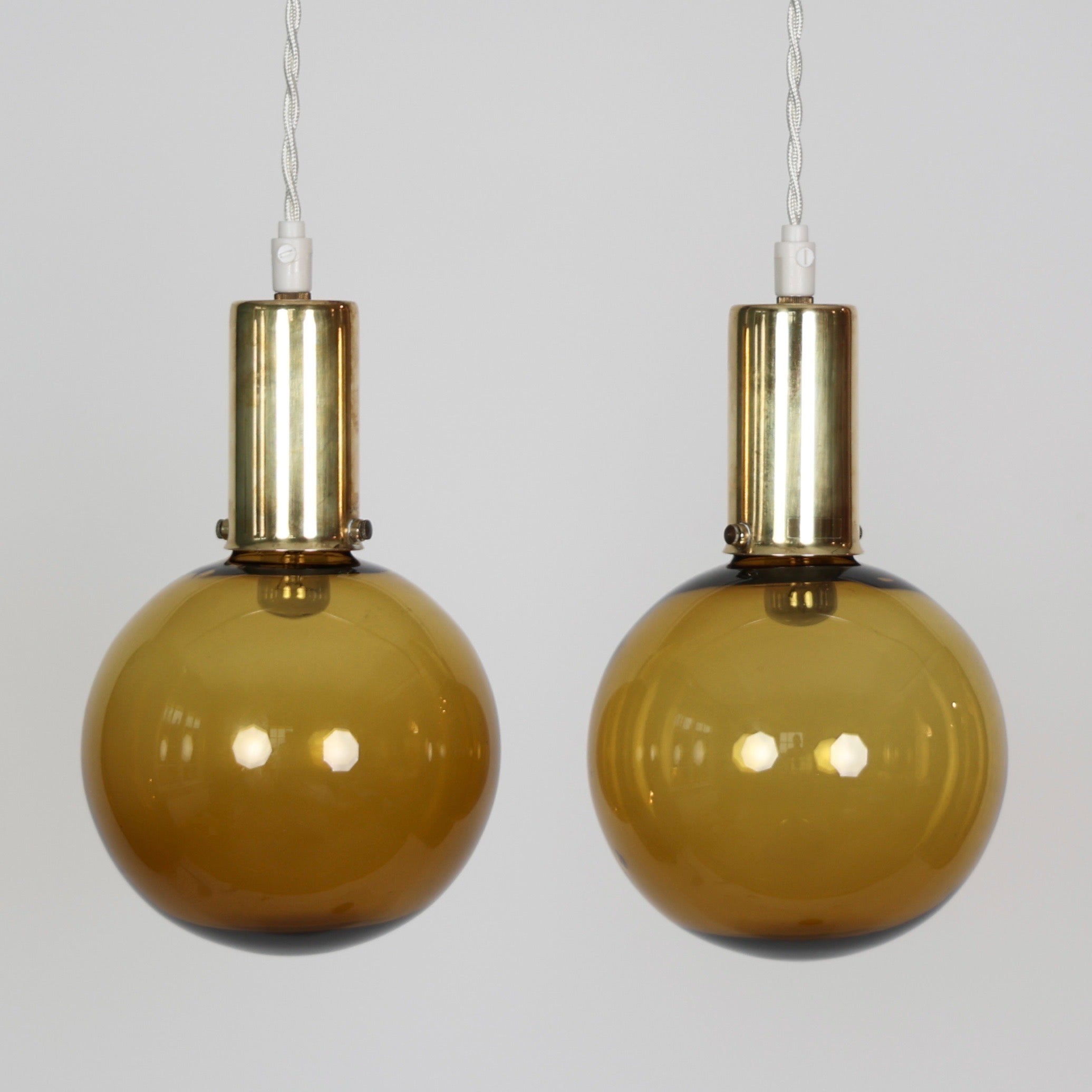 Set of Pendant Lights by Hans-Agne Jakobsson, 1960s, Sweden