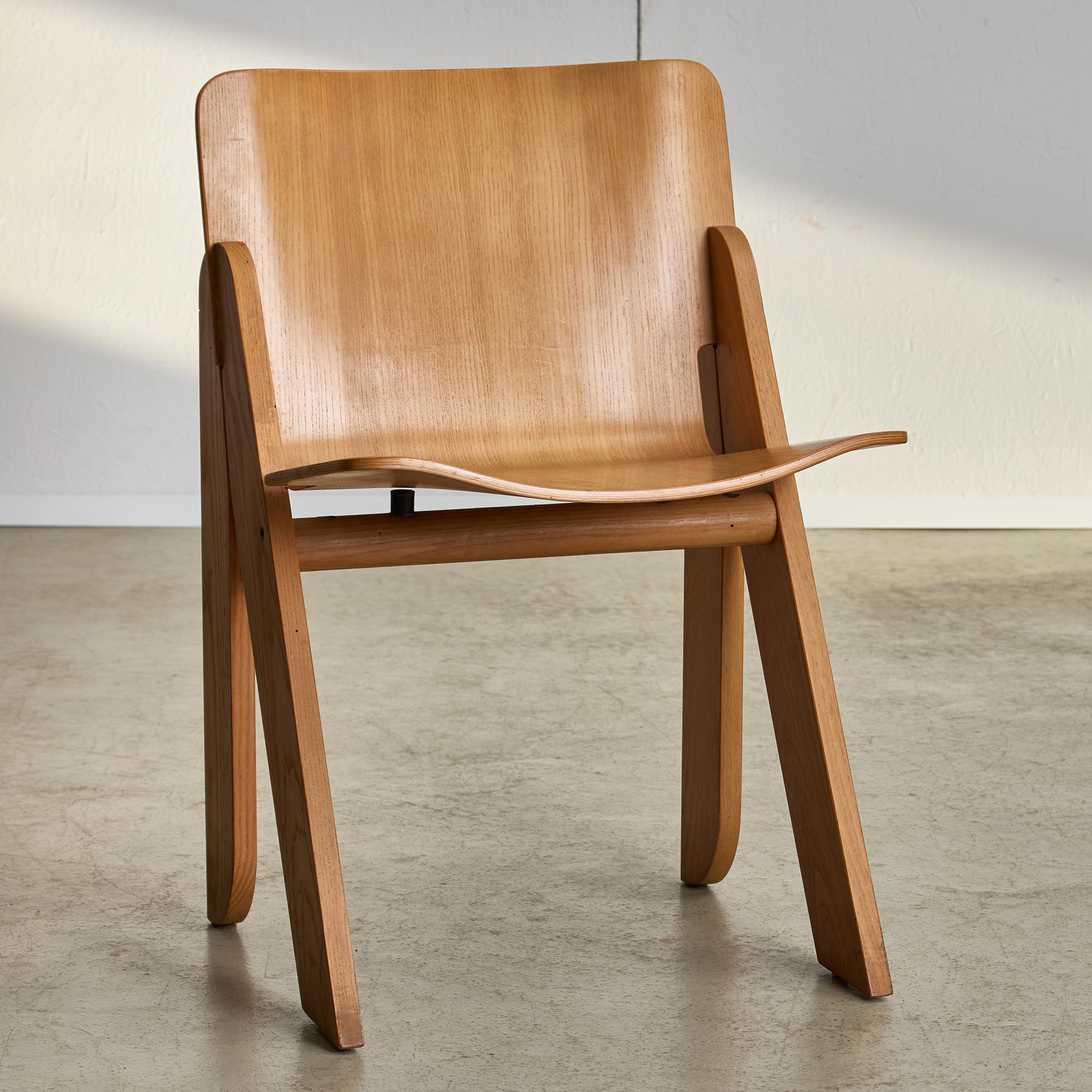 Italian Set of Peota Chairs by Gigi Sabadin for Stilwood, 1970s For Sale