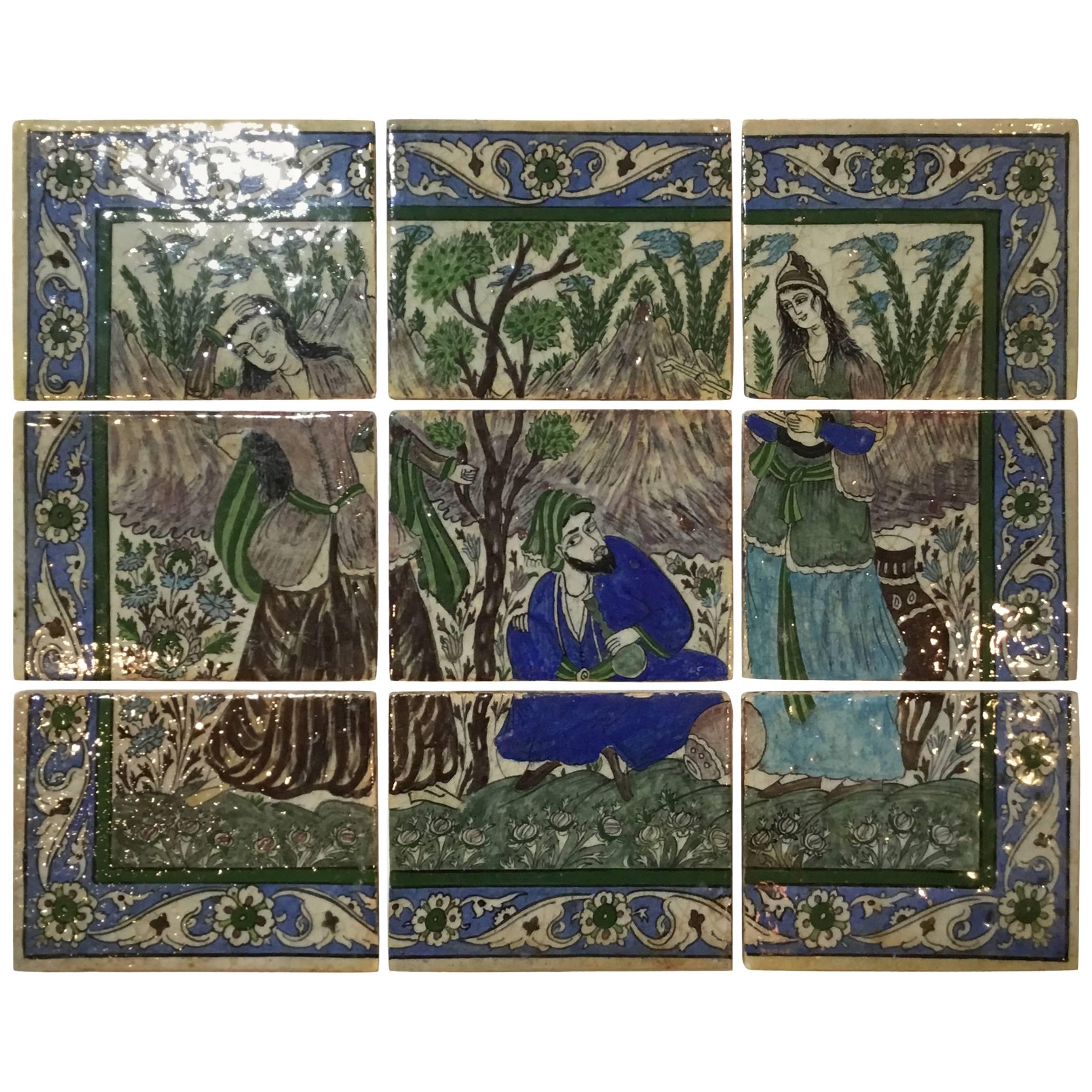Set of Persian Tile