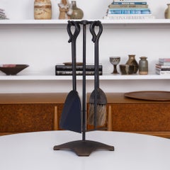 Set of Petite Modernist Fireplace Tools by Pilgrim