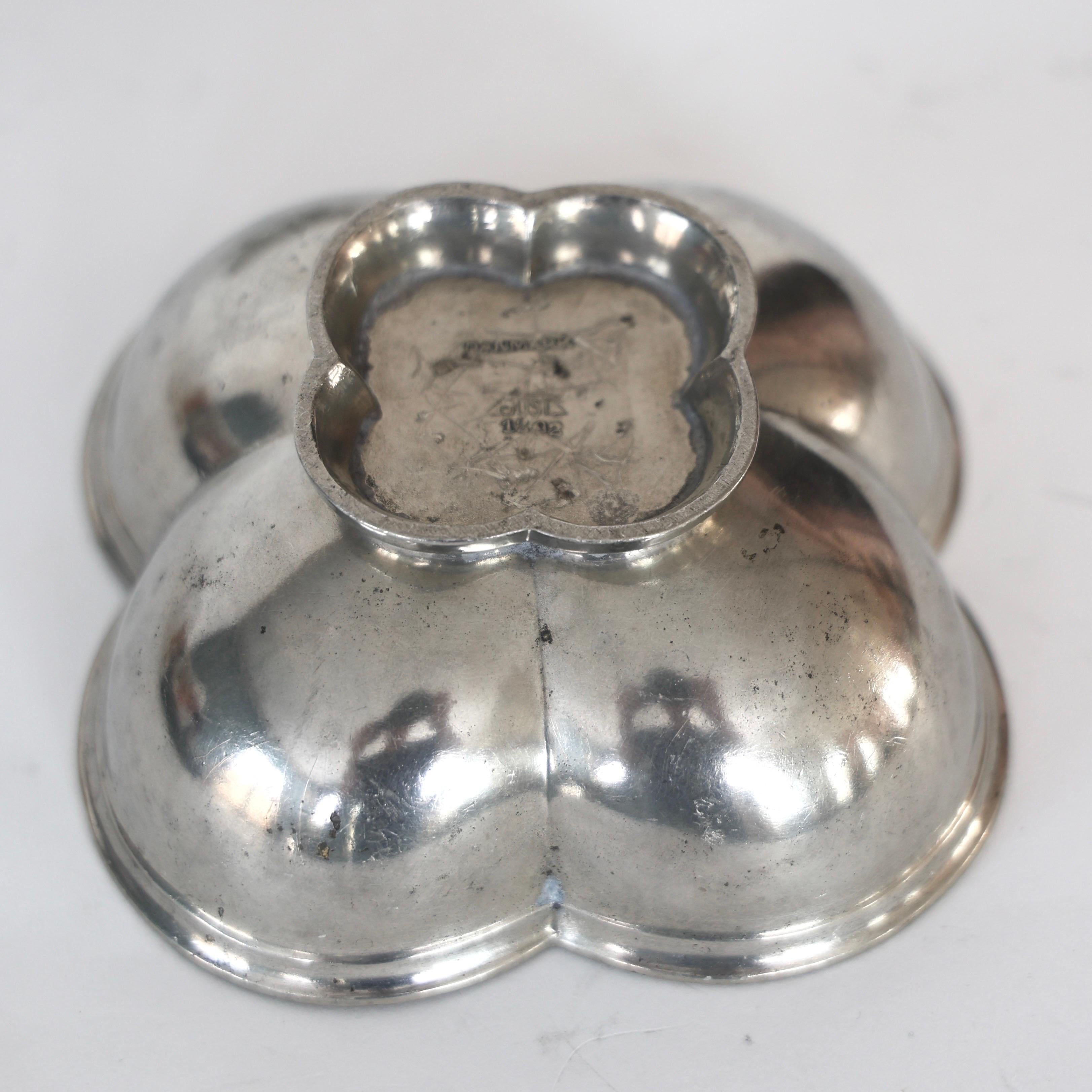 Set of Pewter Bowls by Just Andersen, 1920s, Denmark For Sale 4